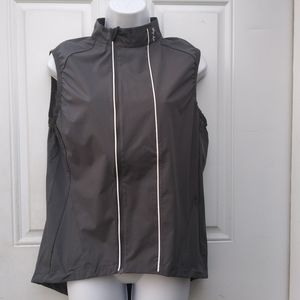 NWOT Rapha Womens Cycling Vest Gray Grey White Pin